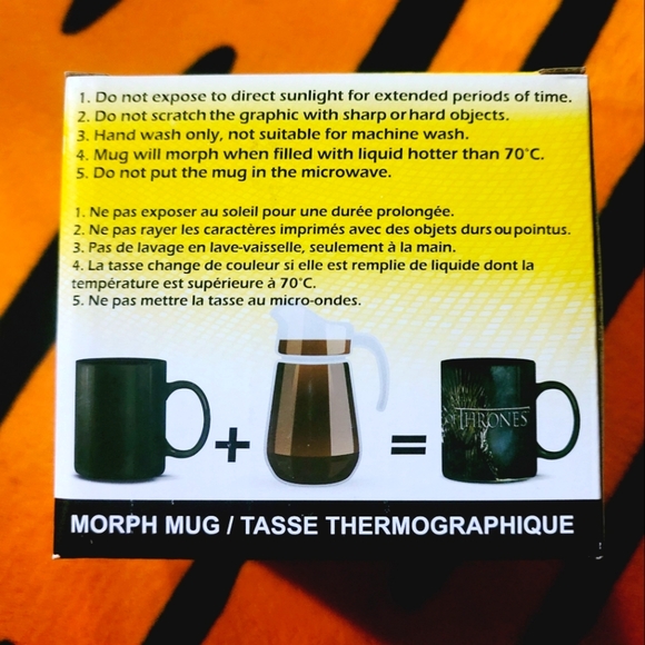 Game of Thrones Morph Mug - 11 oz - Porcelain * BRAND NEW IN BOX * - Picture 3 of 3